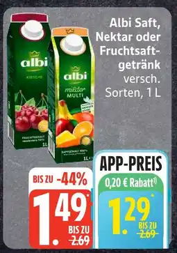 Edeka Albi kirsch saft Angebot