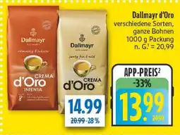 diska Dallmayr crema d'oro intensa Angebot