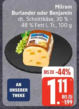 Edeka Milram burlander Angebot