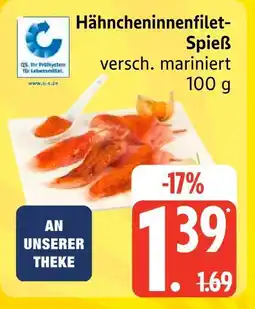 Edeka Hähncheninnenfilet-spieß Angebot