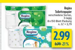 diska Regina aloe vera toilettenpapier Angebot