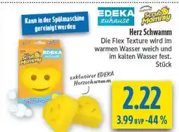 diska Edeka zuhause scrub mommy herz schwamm Angebot