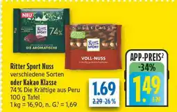 diska Ritter sport die aromatische Angebot