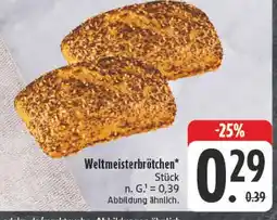 E-Center Weltmeisterbrötchen Angebot