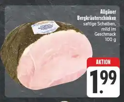 E-Center Allgäuer bergkräuterschinken Angebot