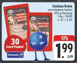 E-Center Steinhaus zwiebel schweine braten Angebot