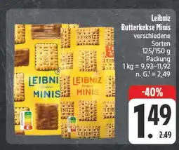 E-Center Leibniz butterkekse minis original Angebot