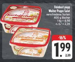 E-Center Feinkost popp kartoffelsalat Angebot