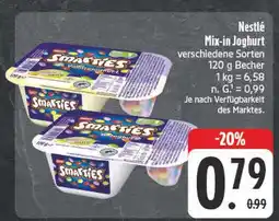 E-Center Nestlé mix-in joghurt Angebot