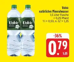 E-Center Volvic natürliches mineralwasser Angebot