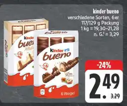 E-Center Kinder bueno milk Angebot