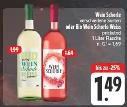 E-Center Bio wein schorle weiss Angebot