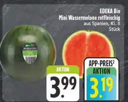 E-Center Edeka bio mini wassermelone rotfleischig Angebot