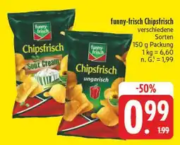 E-Center Funny-frisch chipsfrisch sour cream Angebot