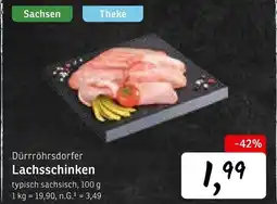 KONSUM Dürrröhrsdorfer lachsschinken Angebot