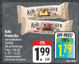 E-Center Koro protein bar Angebot
