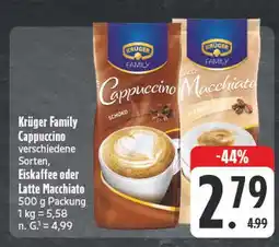 E-Center Krüger family cappuccino schoko Angebot