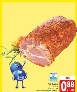 E-Center Spießbraten Angebot
