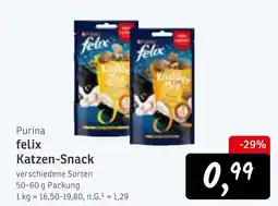 KONSUM Purina felix katzen-snack Angebot