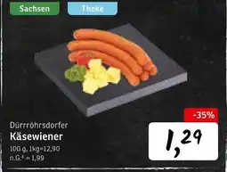 KONSUM Dürrröhrsdorfer käsewiener Angebot