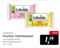 KONSUM Cottonelle feuchtes toilettenpapier Angebot