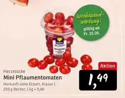 KONSUM Edeka herzstücke mini pflaumentomaten Angebot