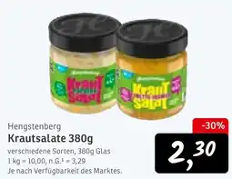 KONSUM Hengstenberg krautsalate Angebot