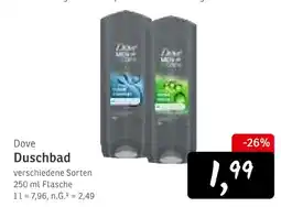 KONSUM Dove duschbad Angebot