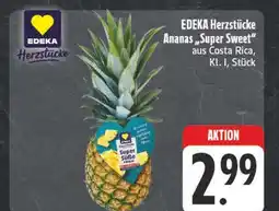 E-Center Edeka herzstücke ananas super sweet Angebot