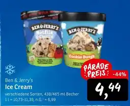 KONSUM Ben & jerry's ice cream Angebot