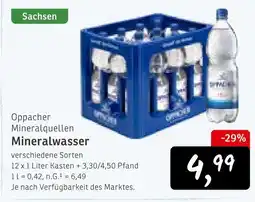 KONSUM Oppacher mineralquellen mineralwasser Angebot