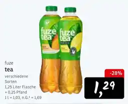 KONSUM Fuze tea Angebot