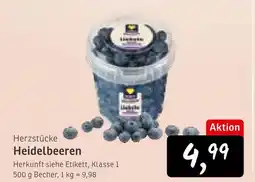 KONSUM Herzstücke heidelbeeren Angebot