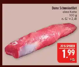 Marktkauf Duroc schweinefilet Angebot