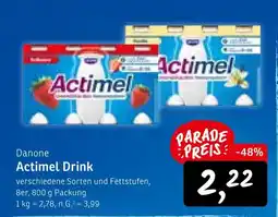 KONSUM Danone actimel drink Angebot