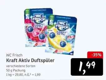KONSUM Wc frisch kraft aktiv duftspüler Angebot