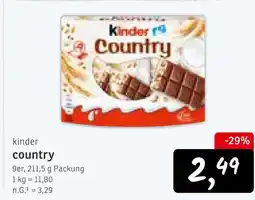 KONSUM Kinder country Angebot
