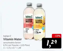 KONSUM Hohes c vitamin water Angebot