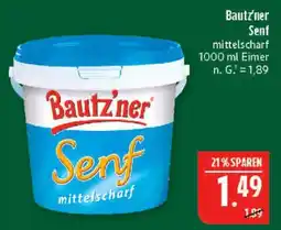 Marktkauf Bautz'ner senf mittelscharf Angebot