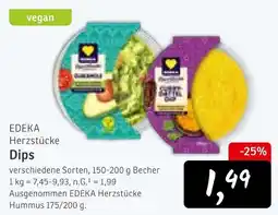 KONSUM Edeka herzstücke dips Angebot