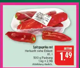 Marktkauf Spitzpaprika rot Angebot