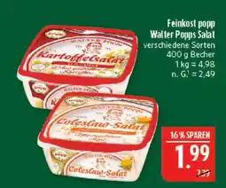 Marktkauf Feinkost popp kartoffelsalat Angebot