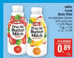 Marktkauf Müller frucht butter milch erdbeere Angebot