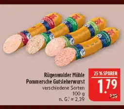Marktkauf Rügenwalder mühle pommersche gutsleberwurst Angebot