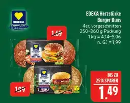 Marktkauf Edeka herzstücke burger buns Angebot