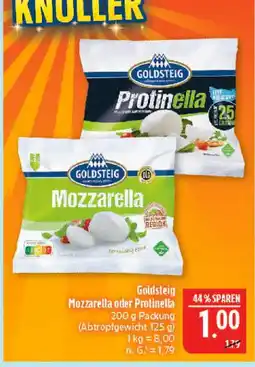 Marktkauf Goldsteig mozzarella Angebot