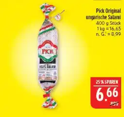 Marktkauf Pick original ungarische salami Angebot