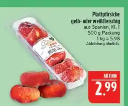 Marktkauf Plattpfirsiche gelb- oder weißfleischig Angebot