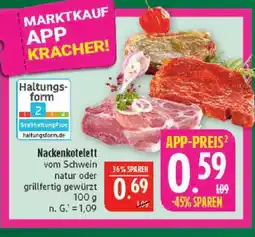Marktkauf Nackensteak natur Angebot