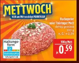 Marktkauf Hackepeter oder thüringer mett Angebot